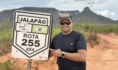 Rômullo Ferro da RF TUR na Rota 255 do Jalapão durante expedição em grupo pelo Tocantins